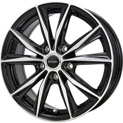 鋳造製法 普通自動車向け社外アルミホイール 対象：ミニバン、SUV ヴァレット スティング 1660 +40 114-5 BK/P