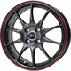 鋳造製法 普通自動車向け社外アルミホイール 対象：コンパクトカー G.SPEED es-01 1660 +43 100-4 HS/R