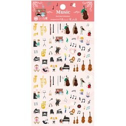 シートシールコレクション Music ks-ss-10010