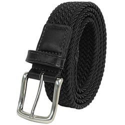 デニスラ 35mm ストレッチ メッシュベルト BLACK 22269326 0111192