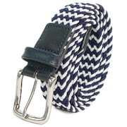 デニスラ 35mm ストレッチ メッシュベルト NAVY 22269326 0111192