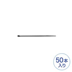 結束バンド 屋外用 耐候性 50本入り 長さ100mm/幅2.5mm ブラック CA-621UV