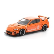 PR640281 1/64 マツダ RX-8 RE雨宮 クロームオレンジ [ダイキャストミニカー]