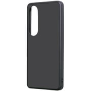 Xperia 1 VII用 Like standard maru Pietra 耐衝撃 バンパー マット ハイブリッドケース/マットブラック RT-RXP1M7K6TB/MB