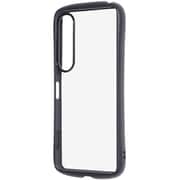 Xperia 1 VII用 Like standard Puffull 耐衝撃 バンパー ハイブリッドケース/ブラック RT-RXP1M7CMD1/B