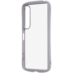 Xperia 1 VII用 Like standard Puffull 耐衝撃 バンパー ハイブリッドケース/グレー RT-RXP1M7CMD1/GR