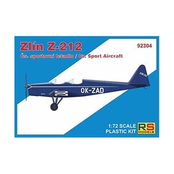 92304 1/72 ズリン Z-212 [組立式プラスチックモデル]