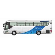 観光BUSシリーズ No.3 EX-1 1/32 いすゞ ガーラ スーパーハイデッカー バスガイド＆バス運転手フィギュア付き [組立式プラスチックモデル]