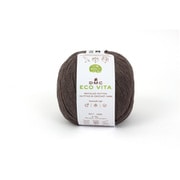 ECO VITA エコヴィータ リサイクルコットン 毛糸 並太 #011 ブラウン系 100g 250m DMC388 011