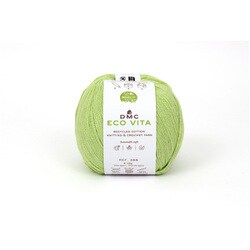 ECO VITA エコヴィータ リサイクルコットン 毛糸 並太 #138 グリーン系 100g 250m DMC388 138