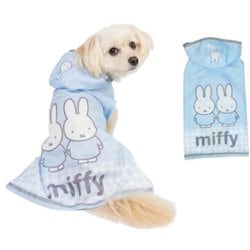 MF233-041-001 [miffy レインコート ギンガム 3号]