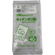 キッチンポリ袋 中 40枚 USE2