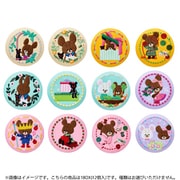 くまのがっこう 刺繍缶バッジビスケット 1BOX（12個入） [コレクション食玩]