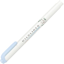 限定 ラインマーカー MILD LINER（マイルドライナー） 香りつき フレグランスシリーズ マイルドソーダブルー（コットンの香り） WKT7-FR-MSOB