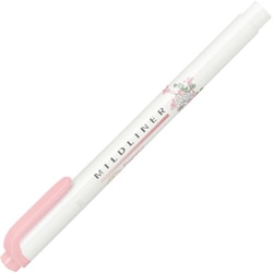 限定 ラインマーカー MILD LINER（マイルドライナー） 香りつき フレグランスシリーズ マイルドダスティピンク（フラワーブーケの香り） WKT7-FR-MDP
