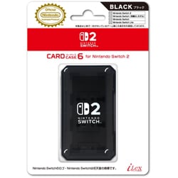 ILX2S393 [Switch2用 カードケース6 for Nintendo Switch2 ブラック【ライセンス商品】]