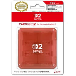 ILX2S397 [Switch2用 カードケース12 for Nintendo Switch2 レッド【ライセンス商品】]