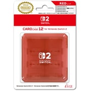 ILX2S397 [Switch2用 カードケース12 for Nintendo Switch2 レッド【ライセンス商品】]