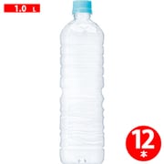 天然水 1Lペット ラベルレス 1000mlX12本