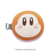 星のカービィ もふもふヘアクリップ (8)ワドルディ (フェイス)