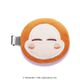 星のカービィ もふもふヘアクリップ （9）ワドルディ すやすや （フェイス）