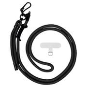 丸紐ショルダーストラップ ホルダーシートセット ブラック RSST07BK
