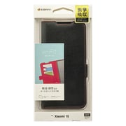 Xiaomi 15用 手帳型ケース 薄型 カード入れ スタンド機能 衝撃吸収 シンプル サイドマグネット BK RD 8849XI15BSMBKR