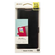 Xiaomi 15 Ultra用 手帳型ケース 薄型 カード入れ スタンド機能 衝撃吸収 シンプル サイドマグネット BK RD 8851XI15UBSMBKR