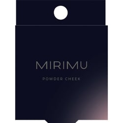 MIRIMU パウダーチーク ライラックピンク 1個