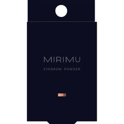 MIRIMU アイブロウパウダー サンセットブラウン 1個