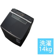 全自動洗濯機 Prette plus（プレッテ プラス） 14.0kg 超音波洗浄らくらくSONIC搭載 ブラック系 AQW-VX14A（K）