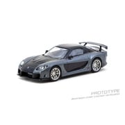 T64G-075-GY 1/64 Mazda RX-7 VeilSide Fortune7 Grey metallic/Black [ダイキャストミニカー]