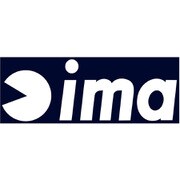 アムズデザイン（ima） ima Logo-Sticker [logo] WHITE W200mm #O-S005