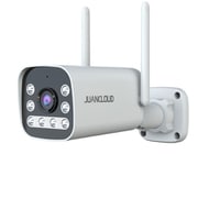センサーライト付きカメラ 防犯カメラ IP66相当 300万画素/ナイトビジョン/動作検知/双方向通話対応 JA-P293A-W6