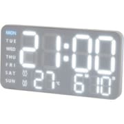SLOWER LED CLOCK Cielo WHITE/WHITE 置き掛け兼用 LEDクロック SLW370