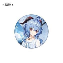 原神 谧海漫行シリーズ 缶バッジ 甘雨