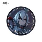 原神 キャラクターPVシリーズ 缶バッジ アルレッキーノ