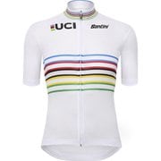 RE94075CMASTR [UCI OFFICIAL WORLD CHAMPION MASTER - JERSEY カラー：PRINT サイズ：XXL ジェンダー：WOMAN フィット：SLIM]
