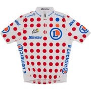 TOUR DE FRANCE [GPM KID’S LEADER JERSEY カラー：POIS サイズ：9Y ジェンダー：KID フィット：KID]
