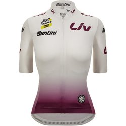 TOUR DE FRANCE [FEMMES AVEC ZWIFT - WOMEN’S WHITE JERSEY カラー：BIANCO サイズ：3XL ジェンダー：WOMAN フィット：CLASSIC]