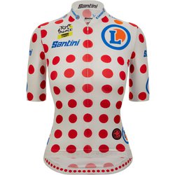 TOUR DE FRANCE [FEMMES AVEC ZWIFT - WOMEN’S POLKA DOT JERSEY カラー：POIS サイズ：XXS ジェンダー：WOMAN フィット：CLASSIC]