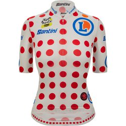 TOUR DE FRANCE [FEMMES AVEC ZWIFT - WOMEN’S POLKA DOT JERSEY カラー：POIS サイズ：L ジェンダー：WOMAN フィット：CLASSIC]