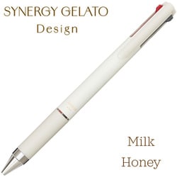限定 3色ゲルインキボールペン ジュースアップ3 SYNERGY GELATO SERIES シナジージェラートシリーズ 0.4mm Milk Honey CSLKJP3S4G25-MH