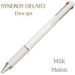 限定 3色ゲルインキボールペン ジュースアップ3 SYNERGY GELATO SERIES シナジージェラートシリーズ 0.4mm Milk Melon CSLKJP3S4G25-MM