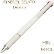 限定 3色ゲルインキボールペン ジュースアップ3 SYNERGY GELATO SERIES シナジージェラートシリーズ 0.4mm Milk Peach CSLKJP3S4G25-MP