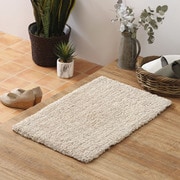 玄関マット リオ 45×75 ベージュ シャギーマット