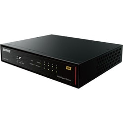 10Gbps対応 5ポート スイッチングハブ ブラック LXW-10G5