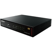 10Gbps対応 5ポート スイッチングハブ ブラック LXW-10G5