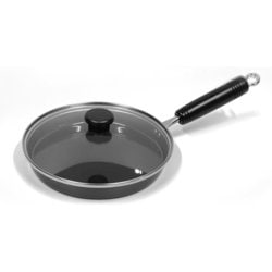目玉焼きがおいしく焼ける鉄のフライパン ガラス蓋付き SM-395005S