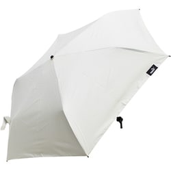 折りたたみ傘 晴雨兼用 60cm 手開き式 男女兼用 UVカット率99％以上 遮光率99.99％以上 オフホワイト PBP81MN60